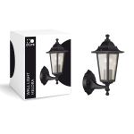 D'Lite Wandleuchte Helora Schwarz | IP44 - Geeignet für 1x E27