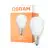 Osram Retrofit LED E14 Kugel Matt 5W 250lm - 827 Extra Warmweiß | RGBW - Dimmbar - Fernsteuerung - Ersatz Für 25W
