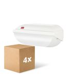 Multipack 4x  Philips LED Sécurité Coreline BWC110 Blanc 9W 900lm - 830 Blanc Chaud | 242x110mm - IP54 - Détecteur De Lumière