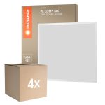 Multipack 4x Ledvance Panneau LED Compact Aluminium Blanc 33W 3630lm - 865 Lumière du Jour | 60x60cm