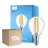 Multipack 10x Philips Corepro LED Lustre E14 Boule Filament Claire 6.5W 806lm - 827 Blanc Très Chaud | Équivalent 60W
